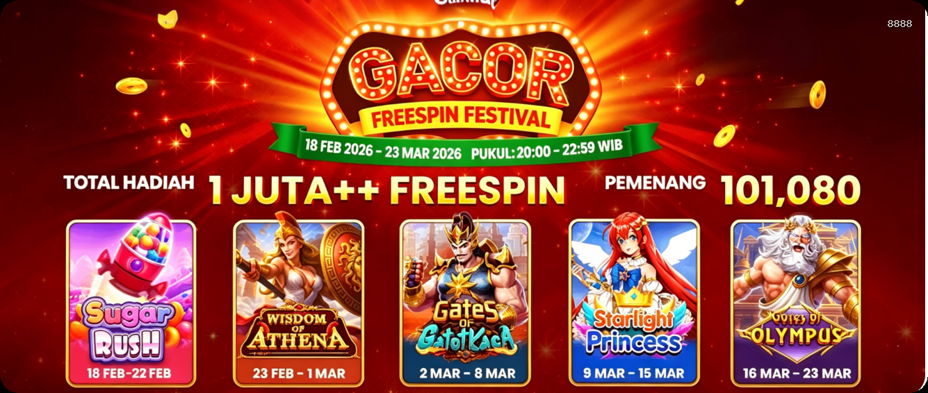 Login 8888 Sekarang Bonus Melimpah